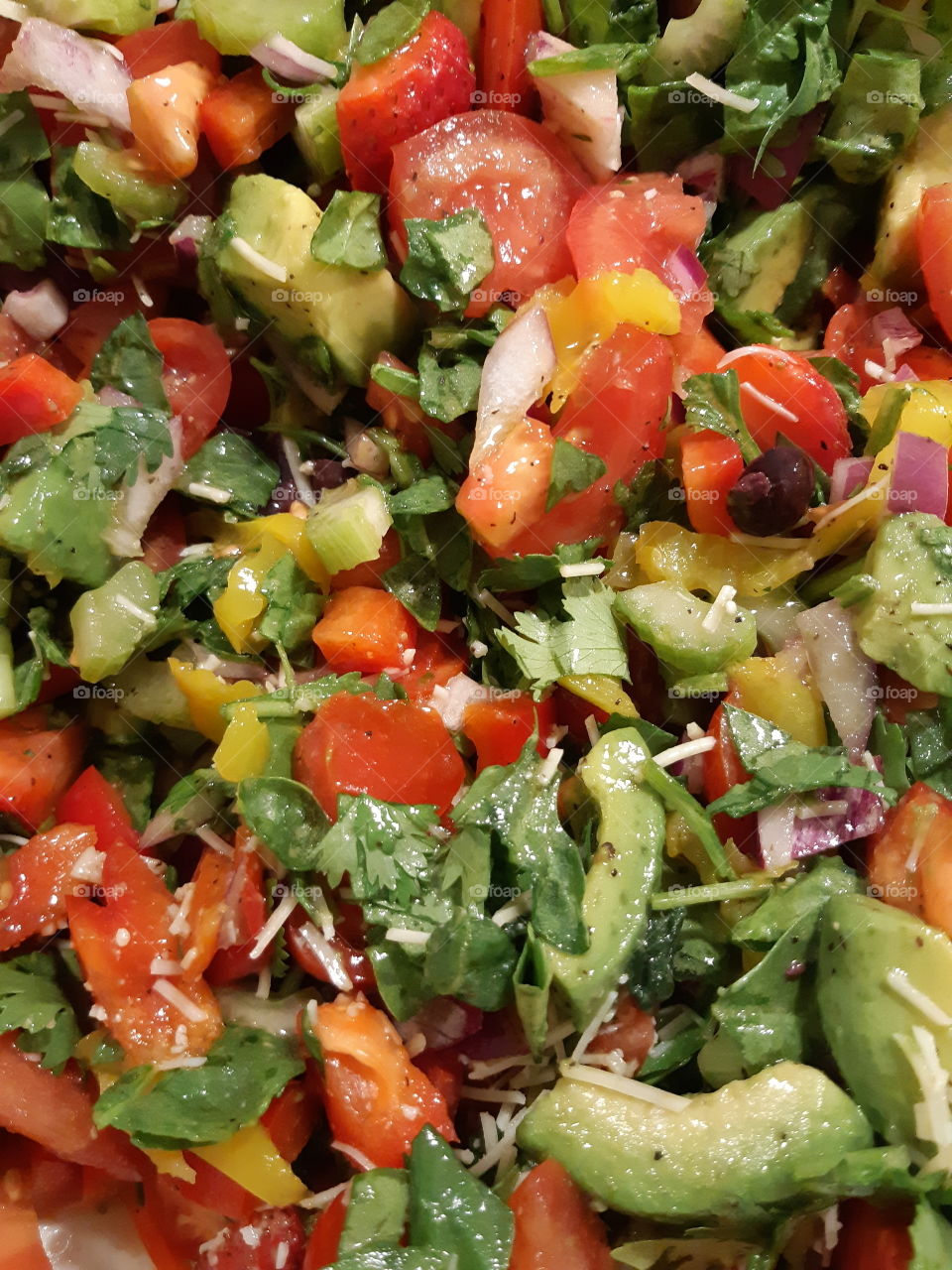Those salads! 😍