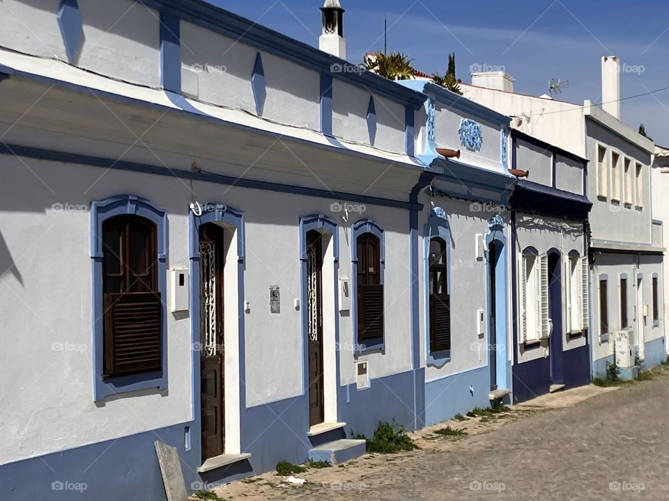 Houses from Algarve village