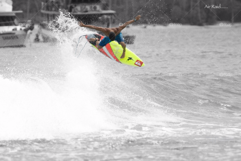 ocean surfing wave surfer by liquideyes