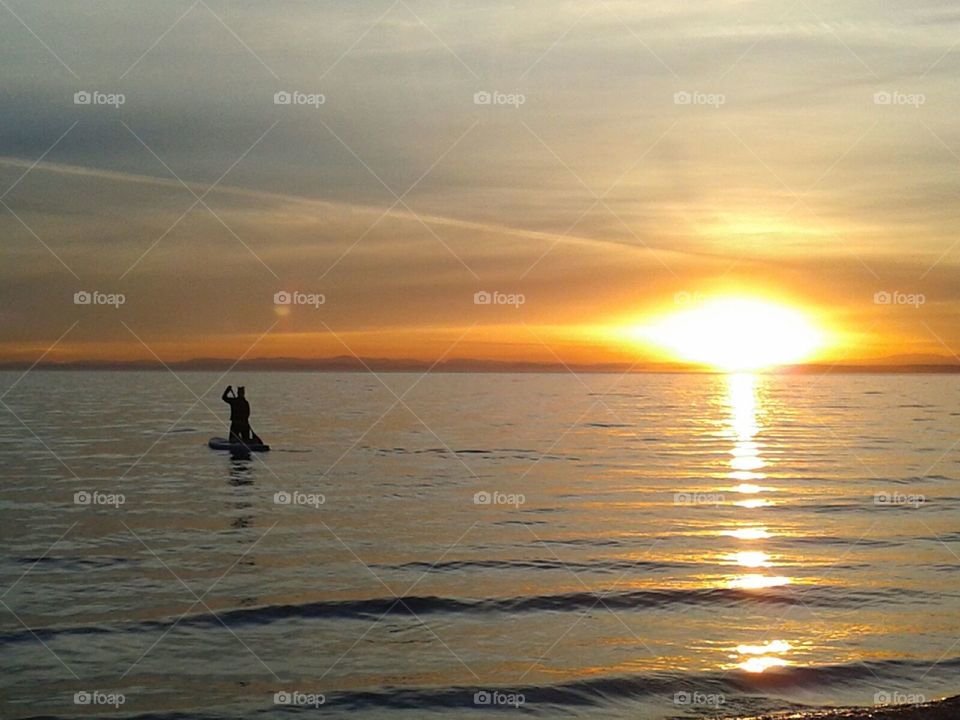 Paddle to the sunset and beyond