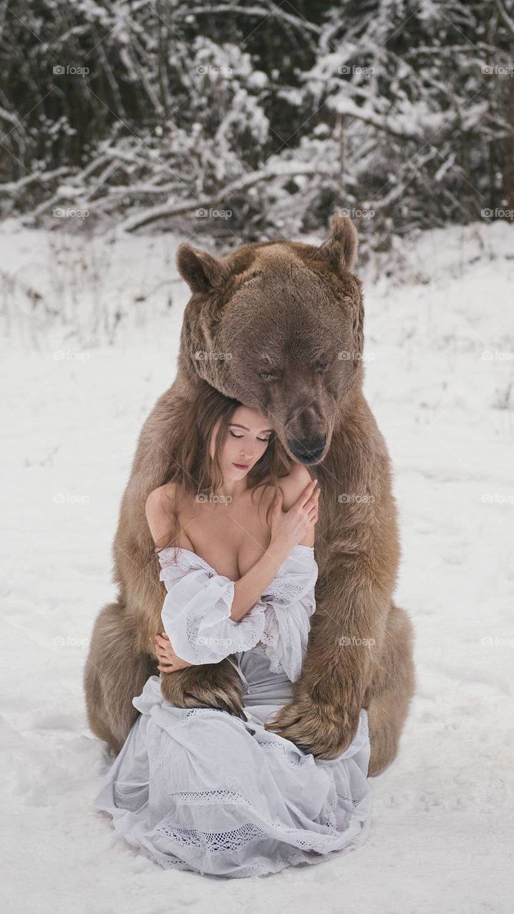 The Girl With Bear