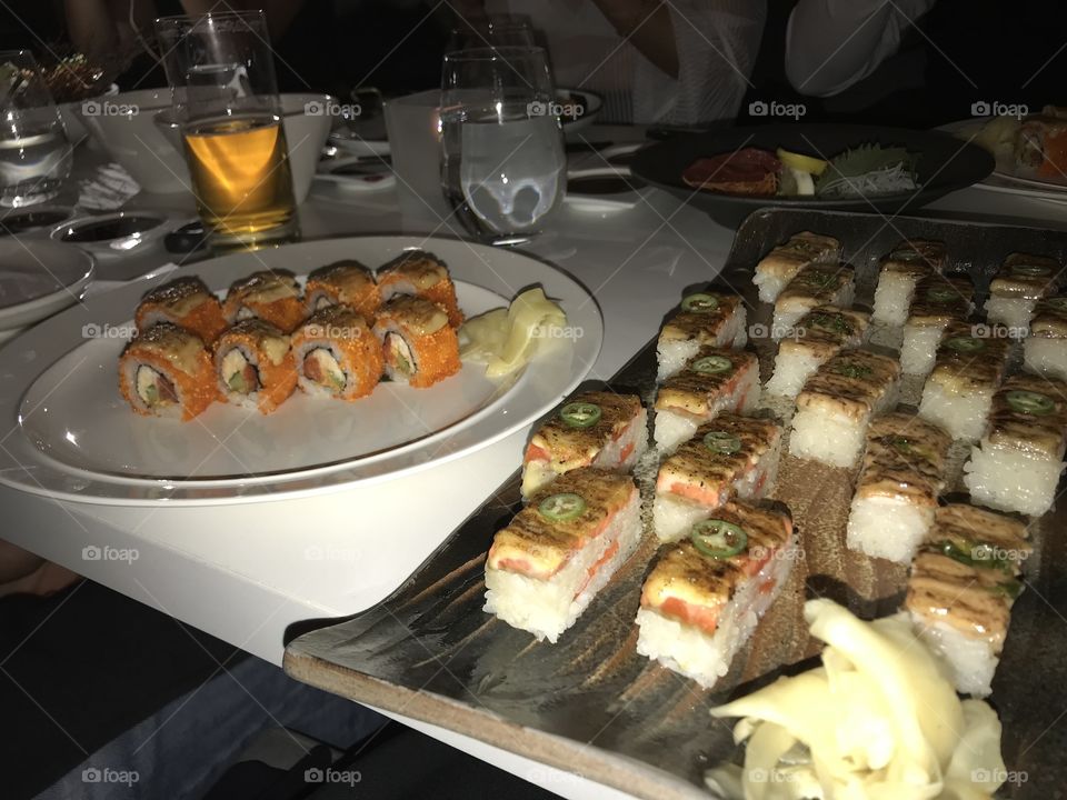 There’s a high end sushi place called Miku from Toronto. Everyone must try this place. 