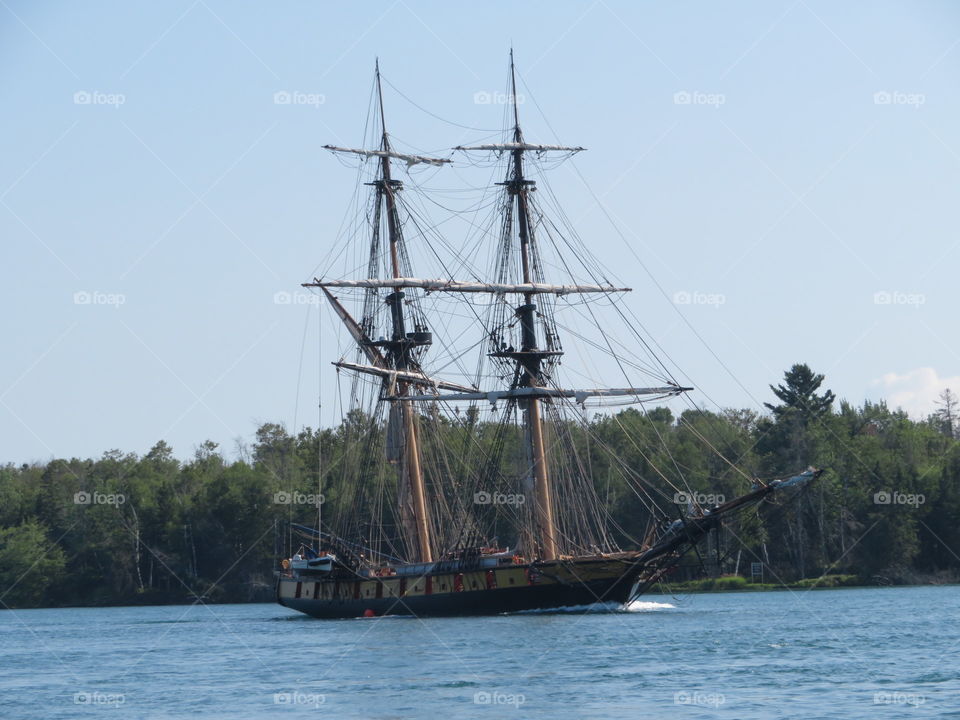The Niagra tall ship