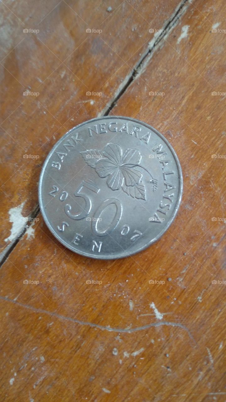 Old coins that are still in storage