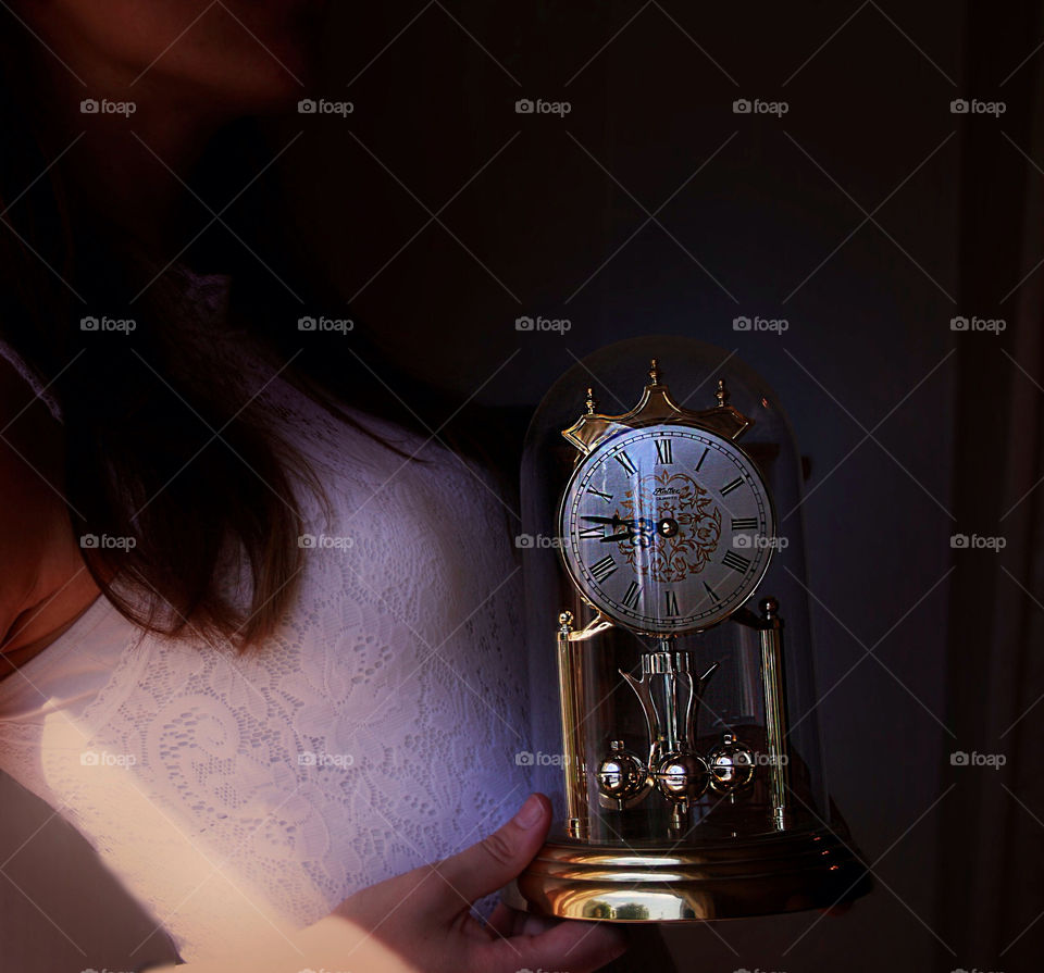 In this photograph infinity is illustrated through an heirloom from an