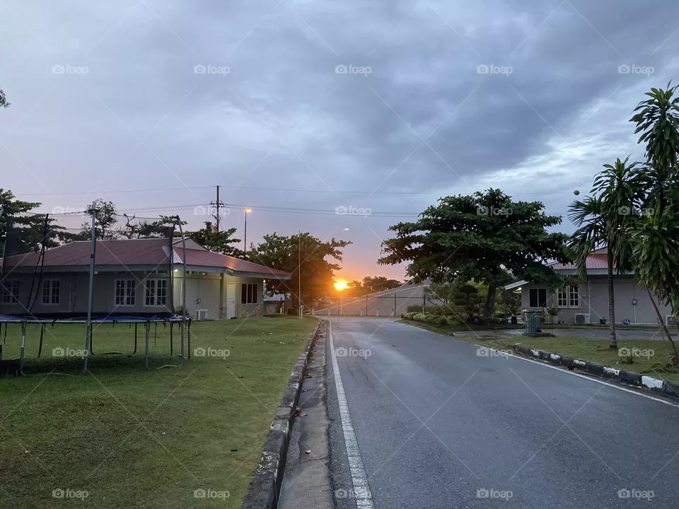 beautiful sunset