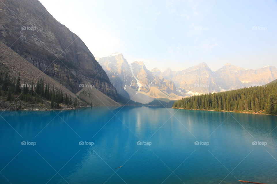 I just started doing this and though I might pull up a picture of a lake I took in Alberta. (Forgot the name of the lake though,  sorry)