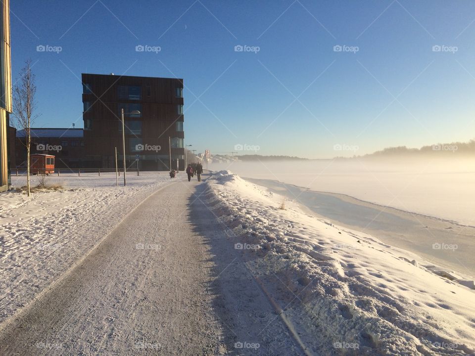 Snow, Winter, No Person, Landscape, Beach