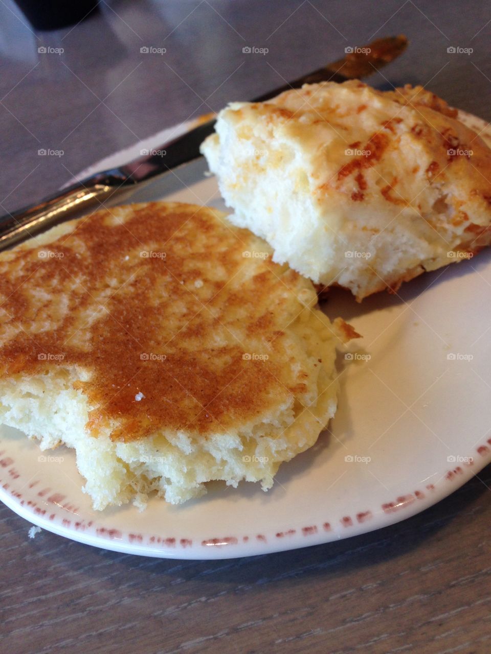 Cornbread and biscuits 