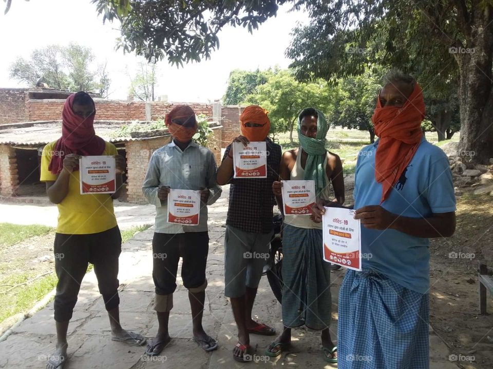 UP India Chakia Chandauli Rural Awareness and Field Work