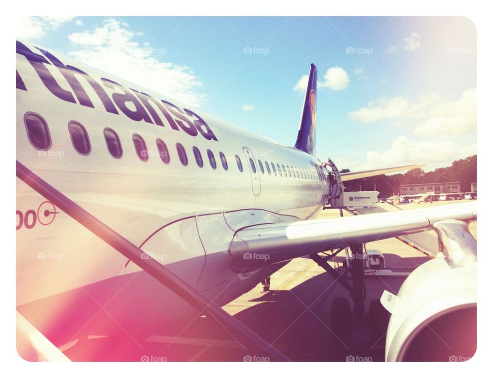 Lufthansa Flight