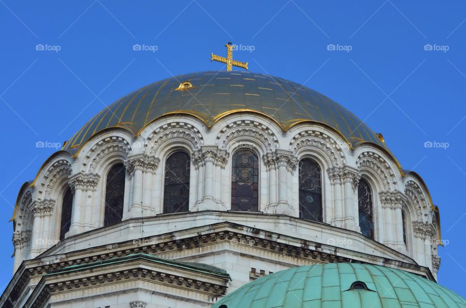 Central cupol of the Alexander Nevsky Cathedral, Sofia