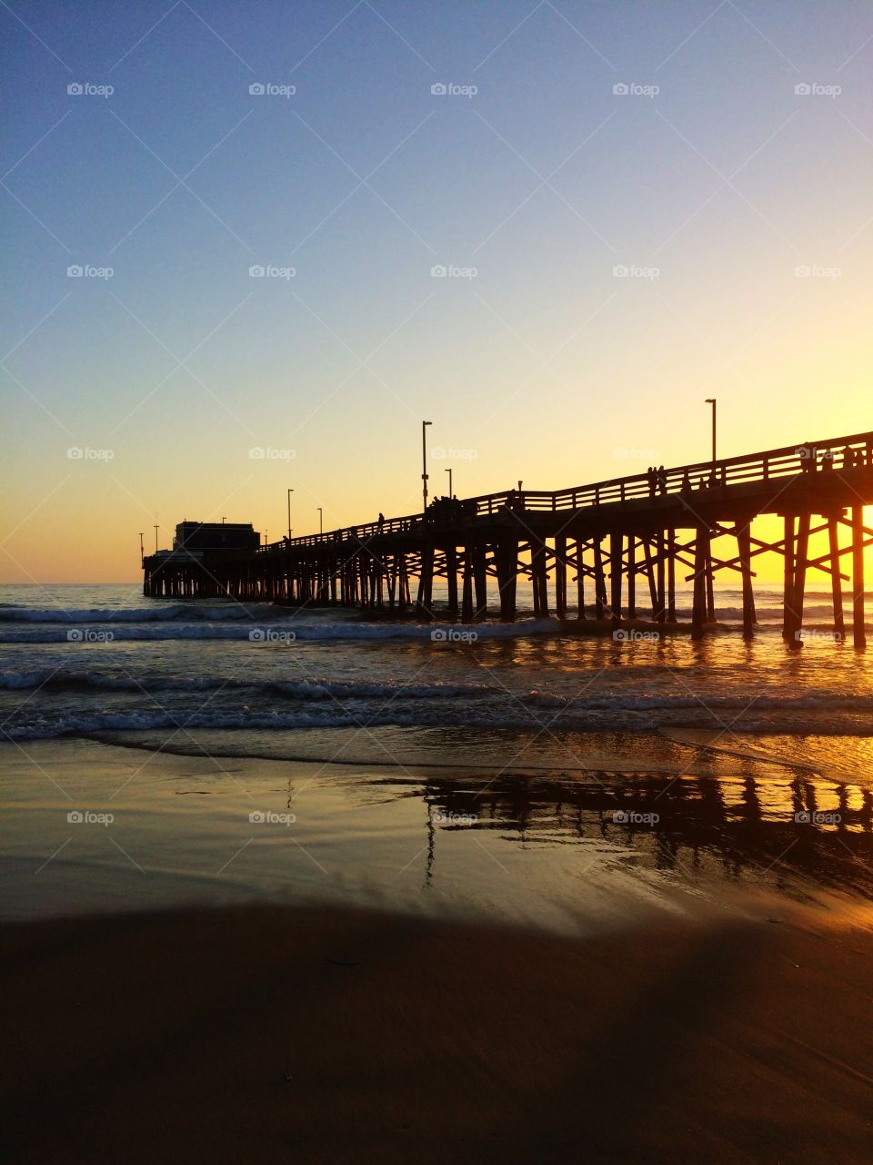 Spring Sunset. Spring Sunset