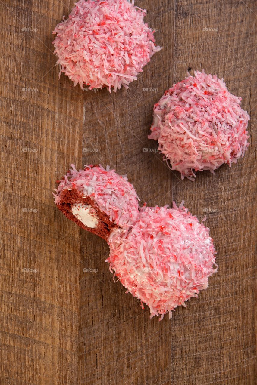Pink Dessert Snowballs