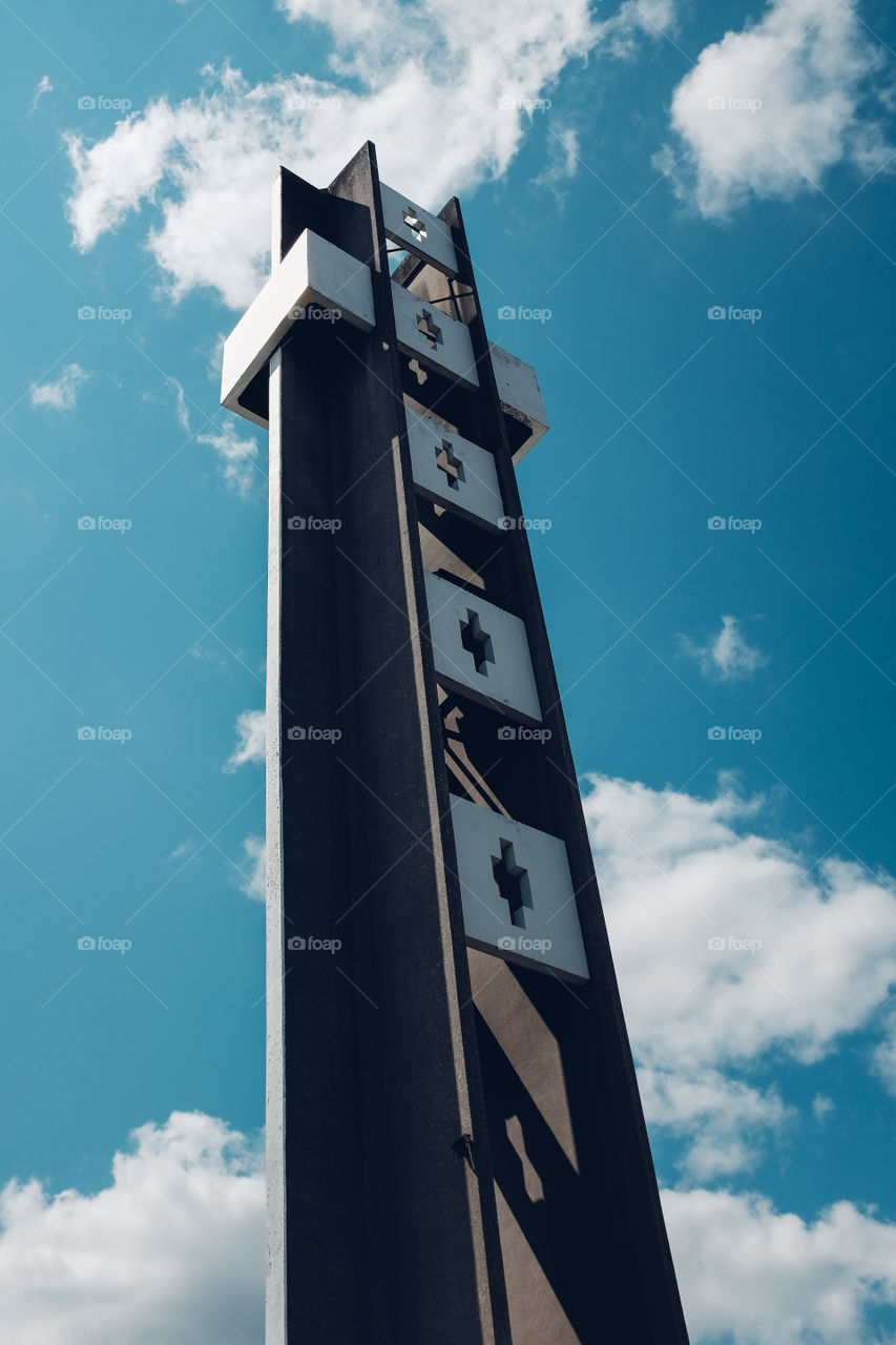 Look up towards the heavens