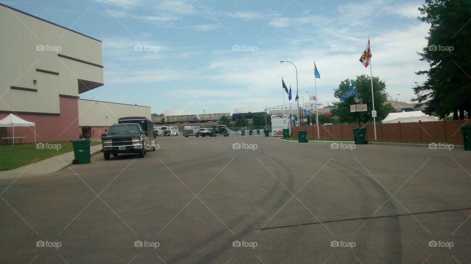 Road, Street, Building, City, Car