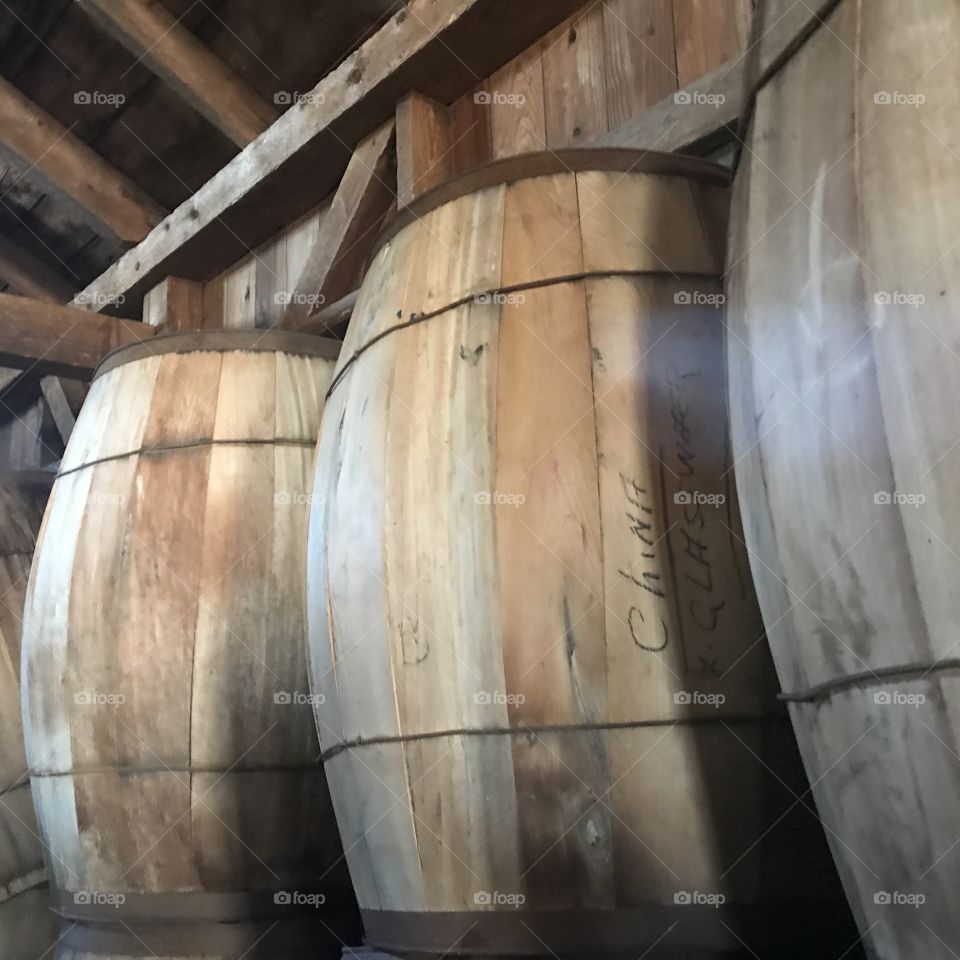Whiskey Barrels  