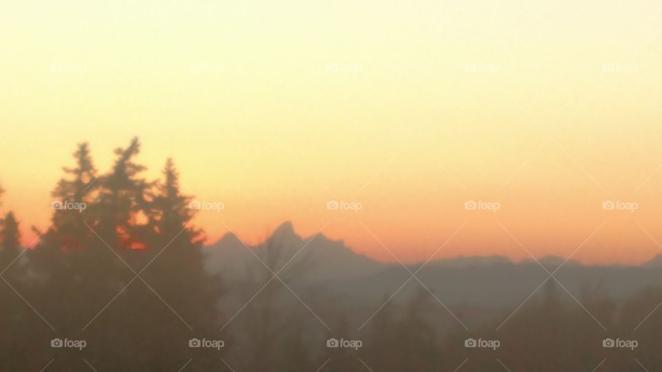 Teton sunset