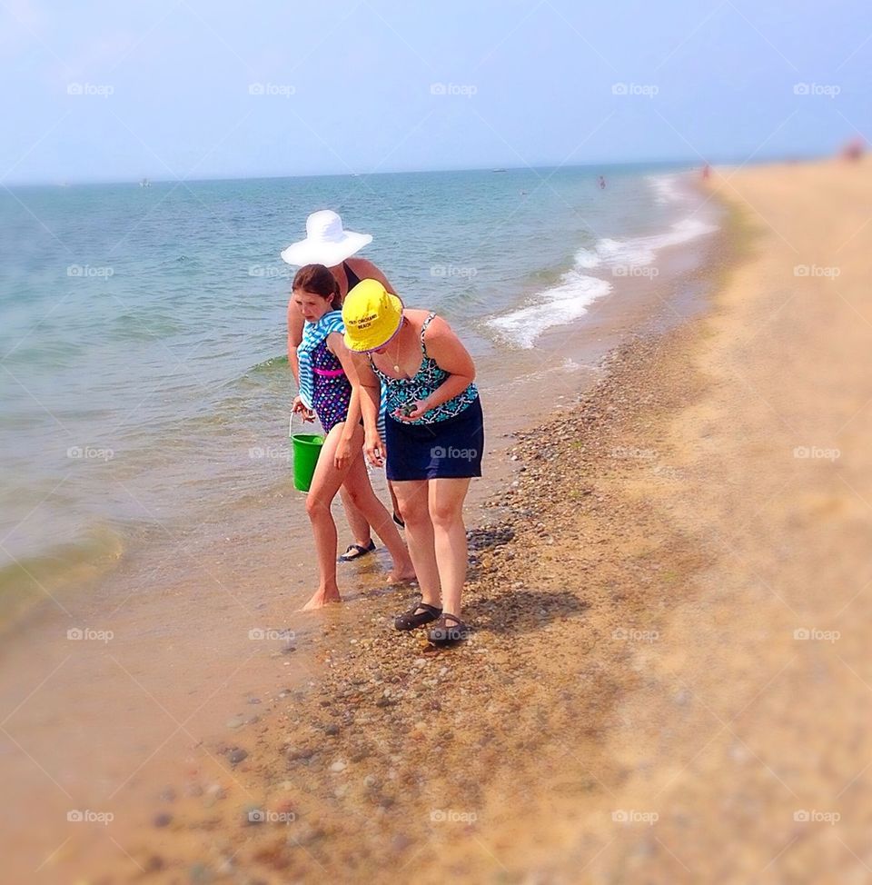 Searching for sea glass