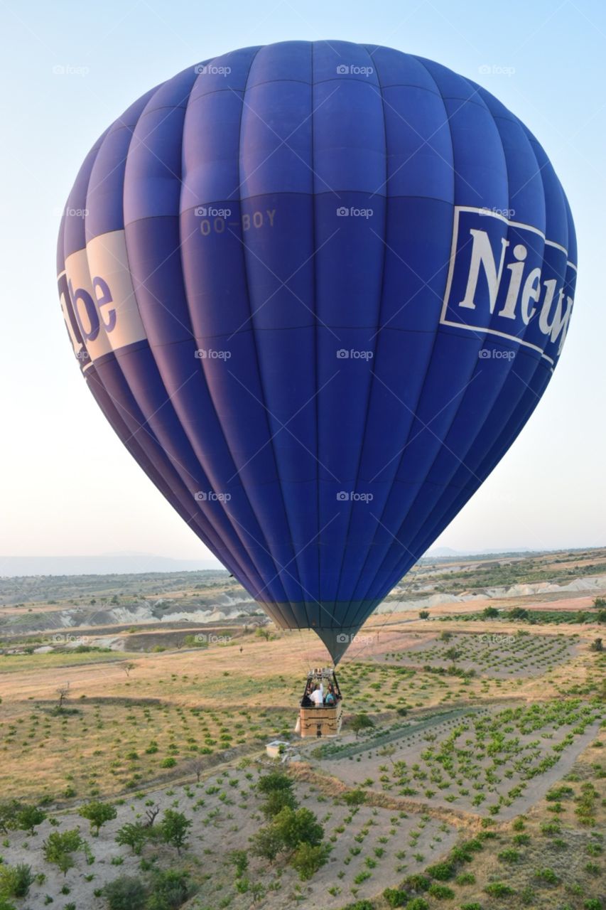 Hot air baloon in Cappadocia Turkey