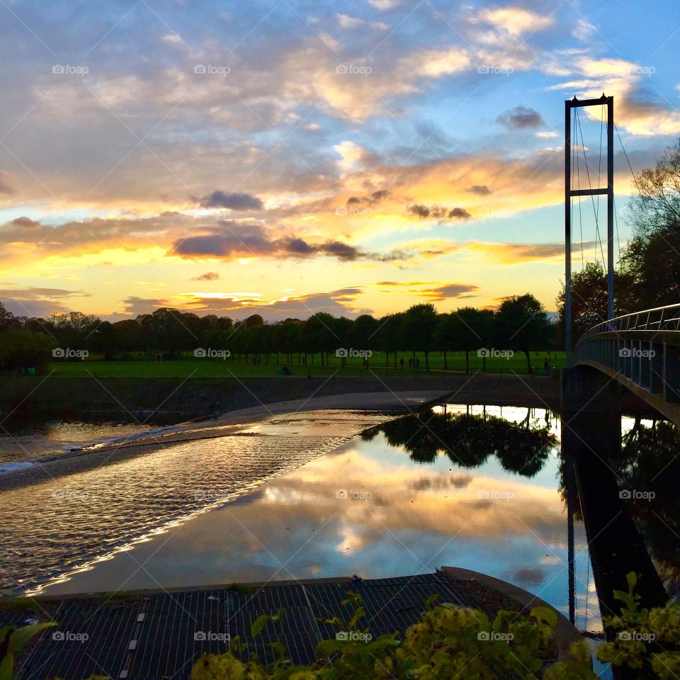 I took this photo on my walk through Pontcanna Fields - Wales during autumn 2016