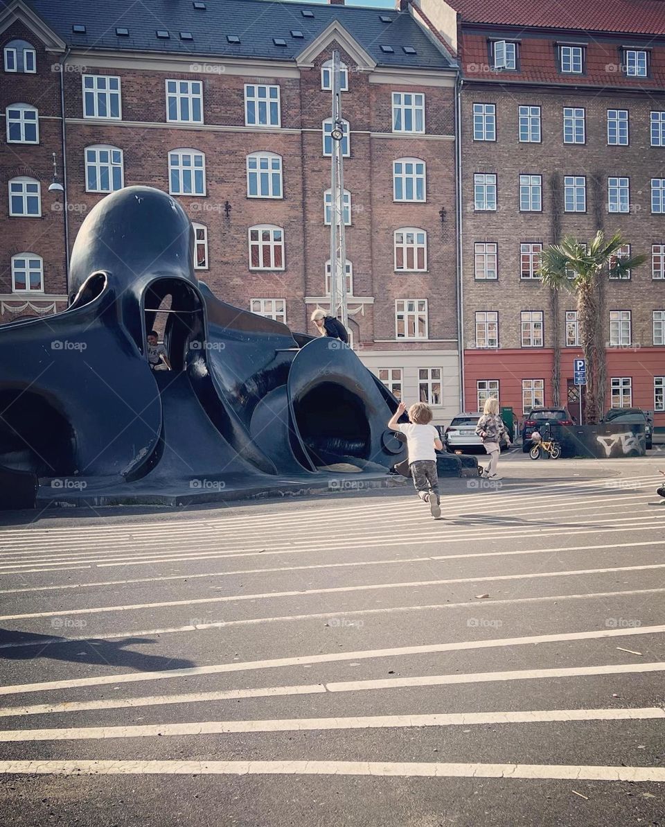 Architecture on a playground 