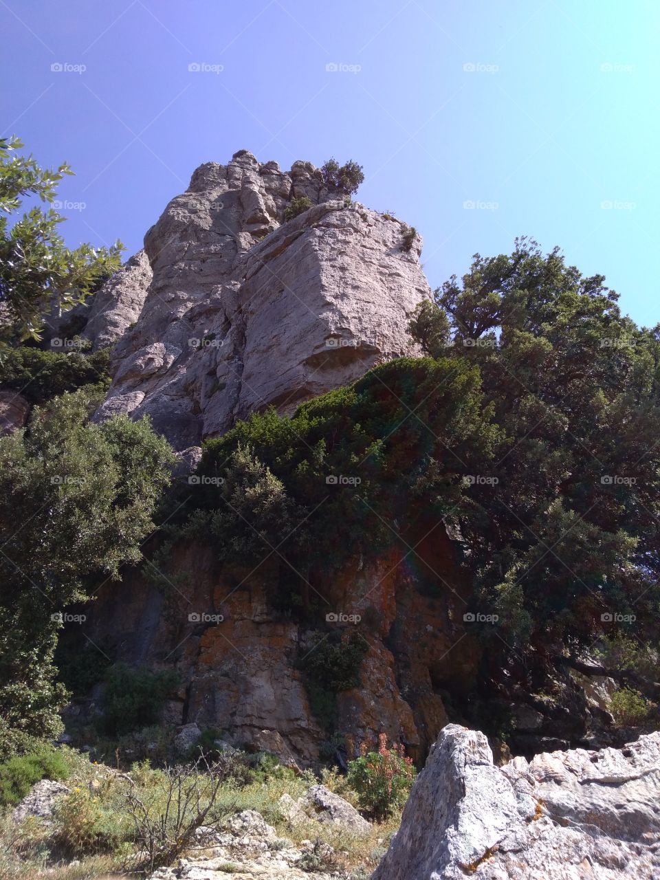 Walking near Monte Novo San Giovanni, Orgosolo