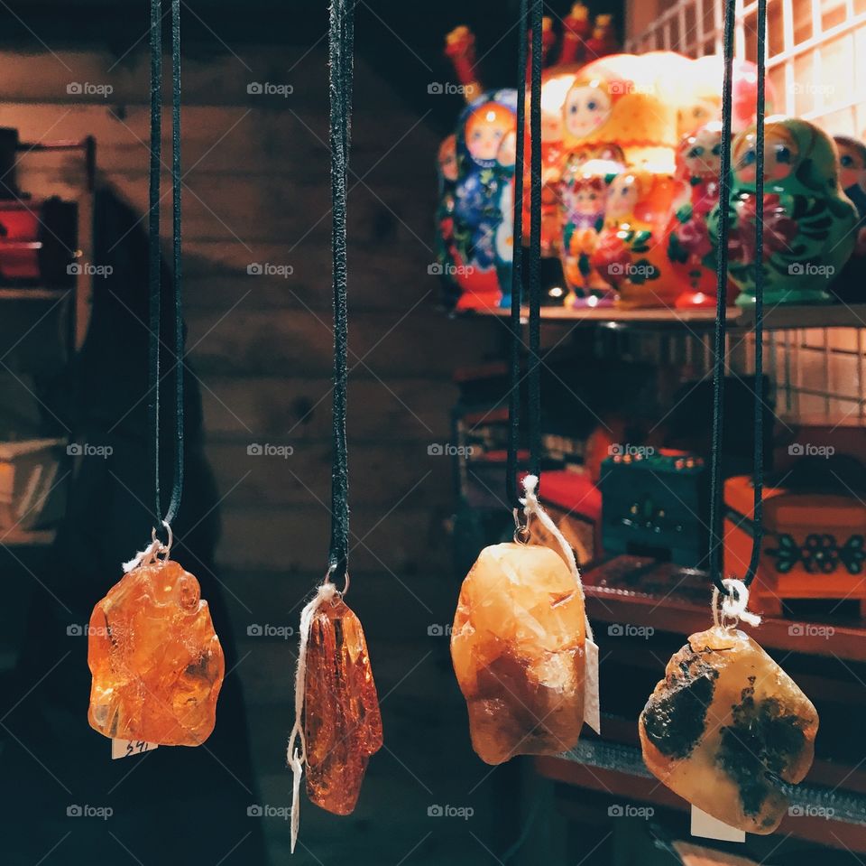 Amber souvenirs
