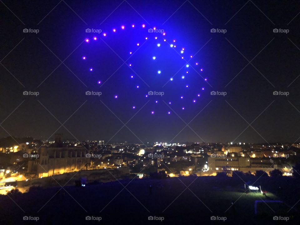 Espectaculo con drones