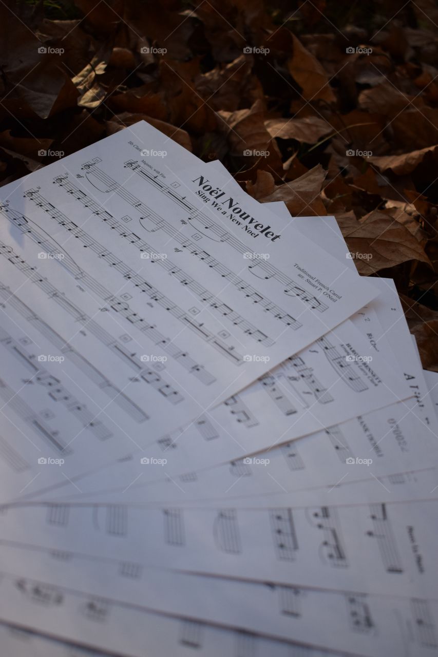 sheet music