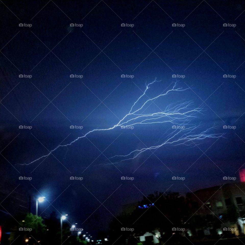 Scary lightning ⛈ storms 