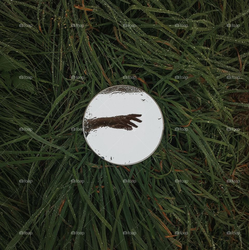 Reflection in the mirror