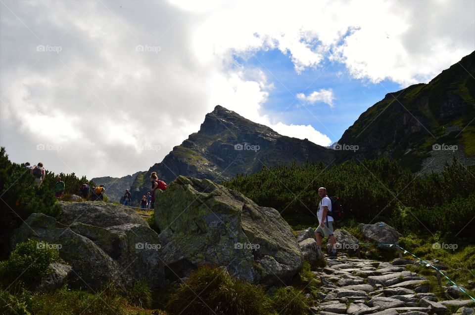 Hiking trails Tatra Mountains in Poland