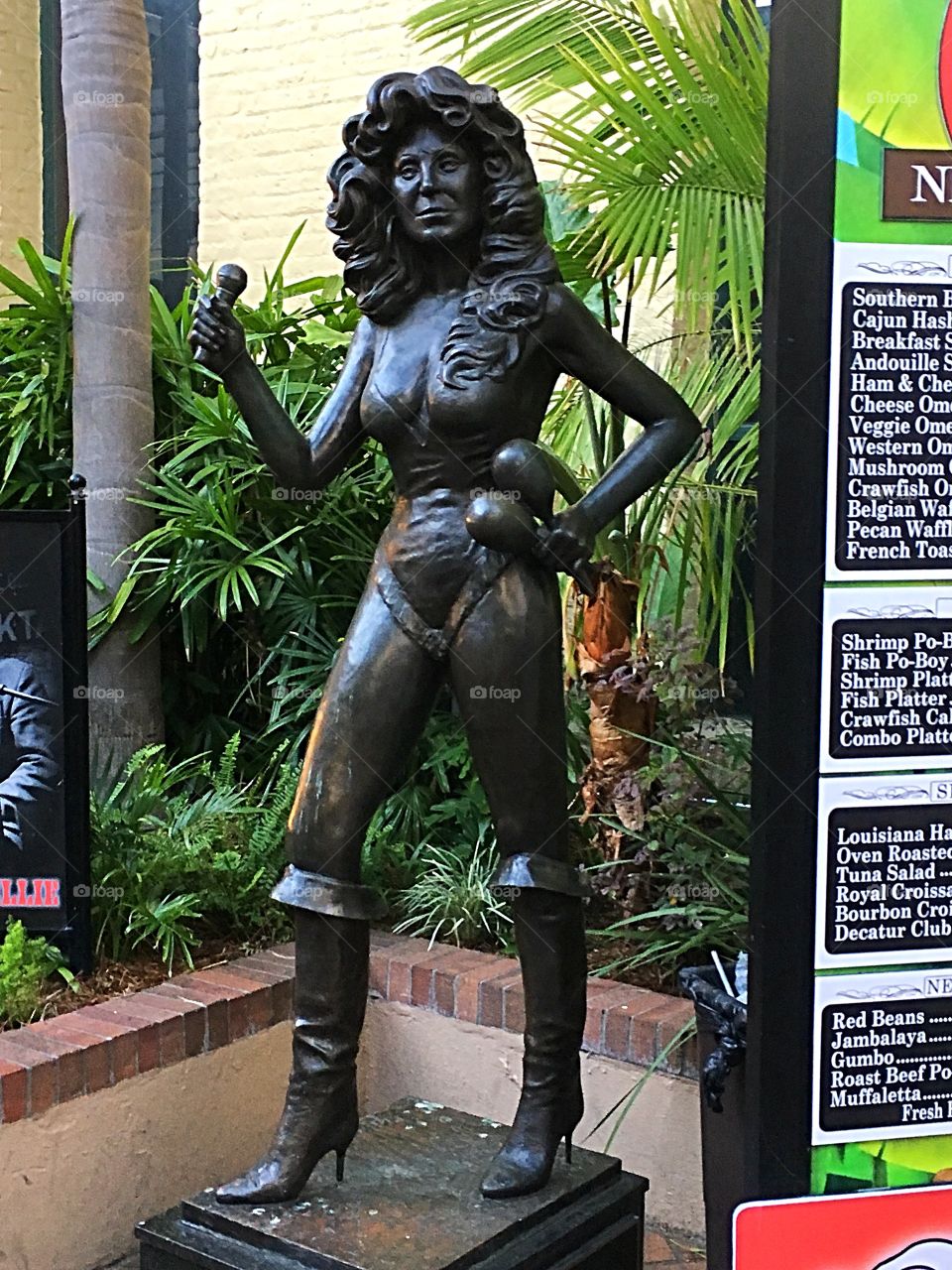Statue in the French Quarter