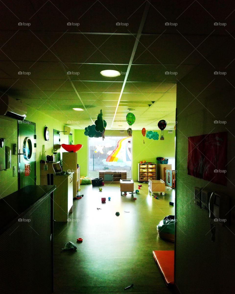 class, crèche, salle