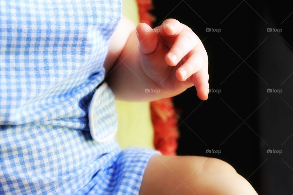 Baby fingers. Babies have the cutest and softest hands...