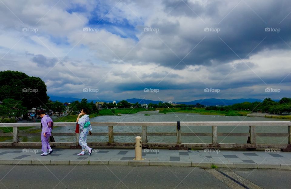Togetsukyo Bridge, Arashiyama Japan