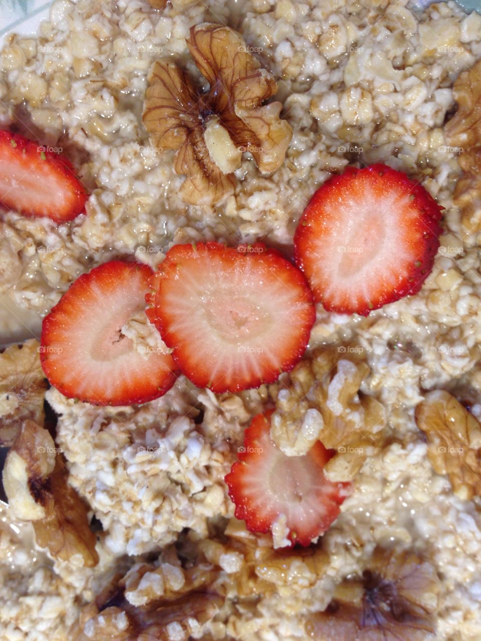 Strawberry oatmeal