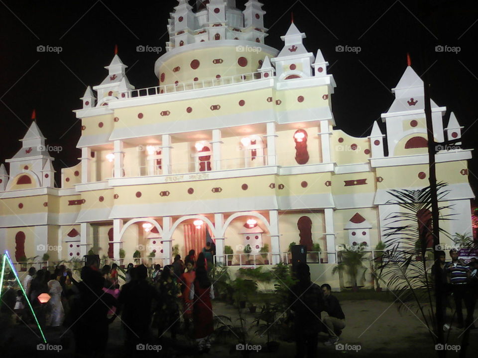 Durga puja pandal