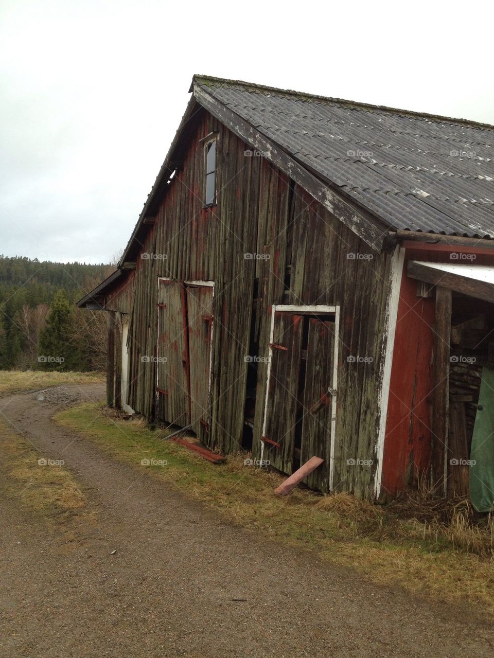 An old barn.