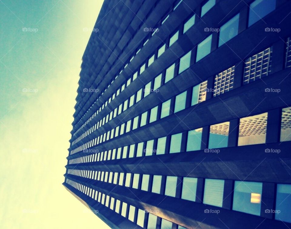 Love Cityscapes, love buildings, and really love playing with angles! Somewhere in NYC!