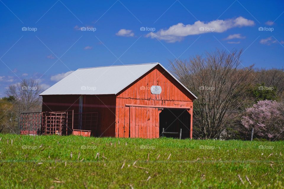 red barn