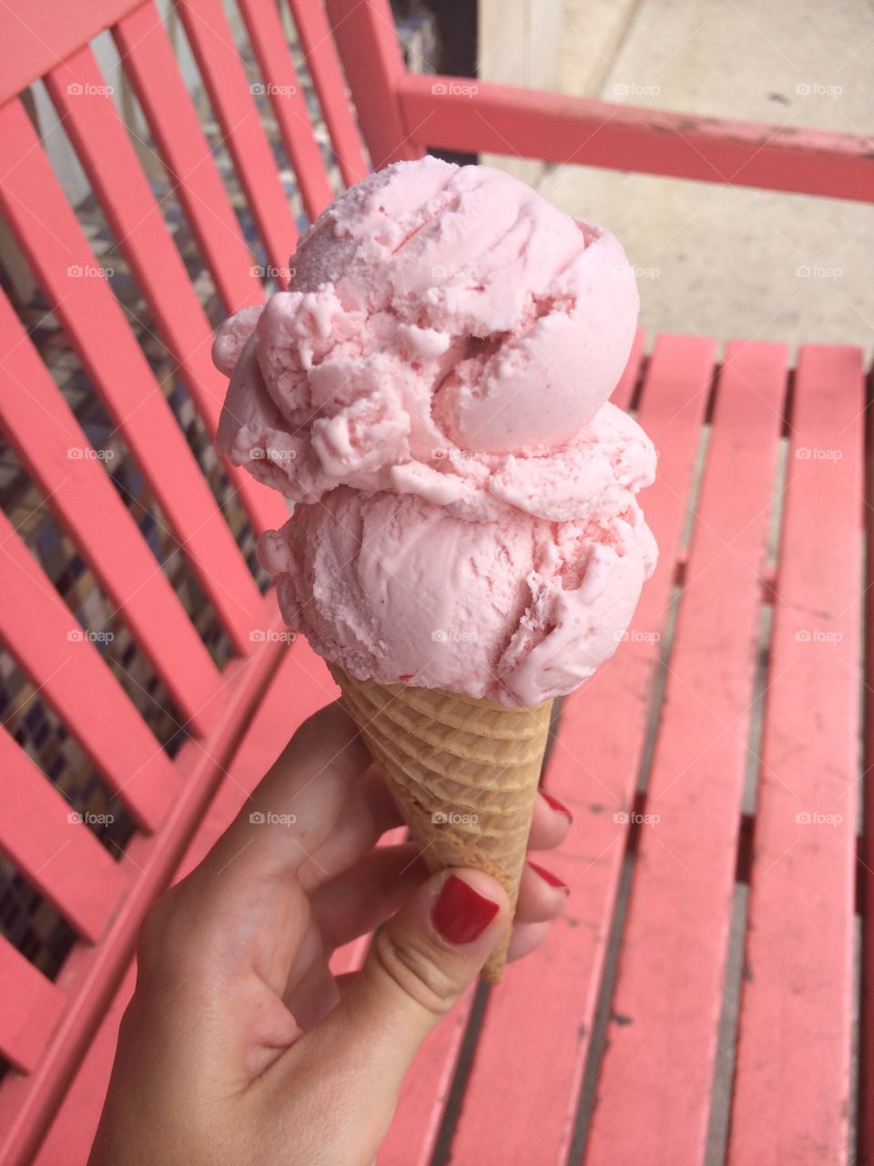 Pretty in Pink 1. Taken at Bobtail Ice Cream in Chicago 