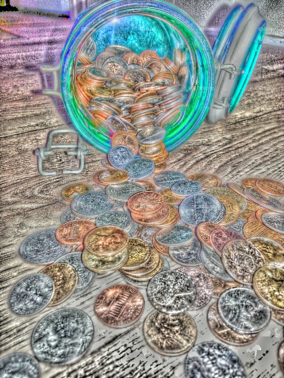 jar of money