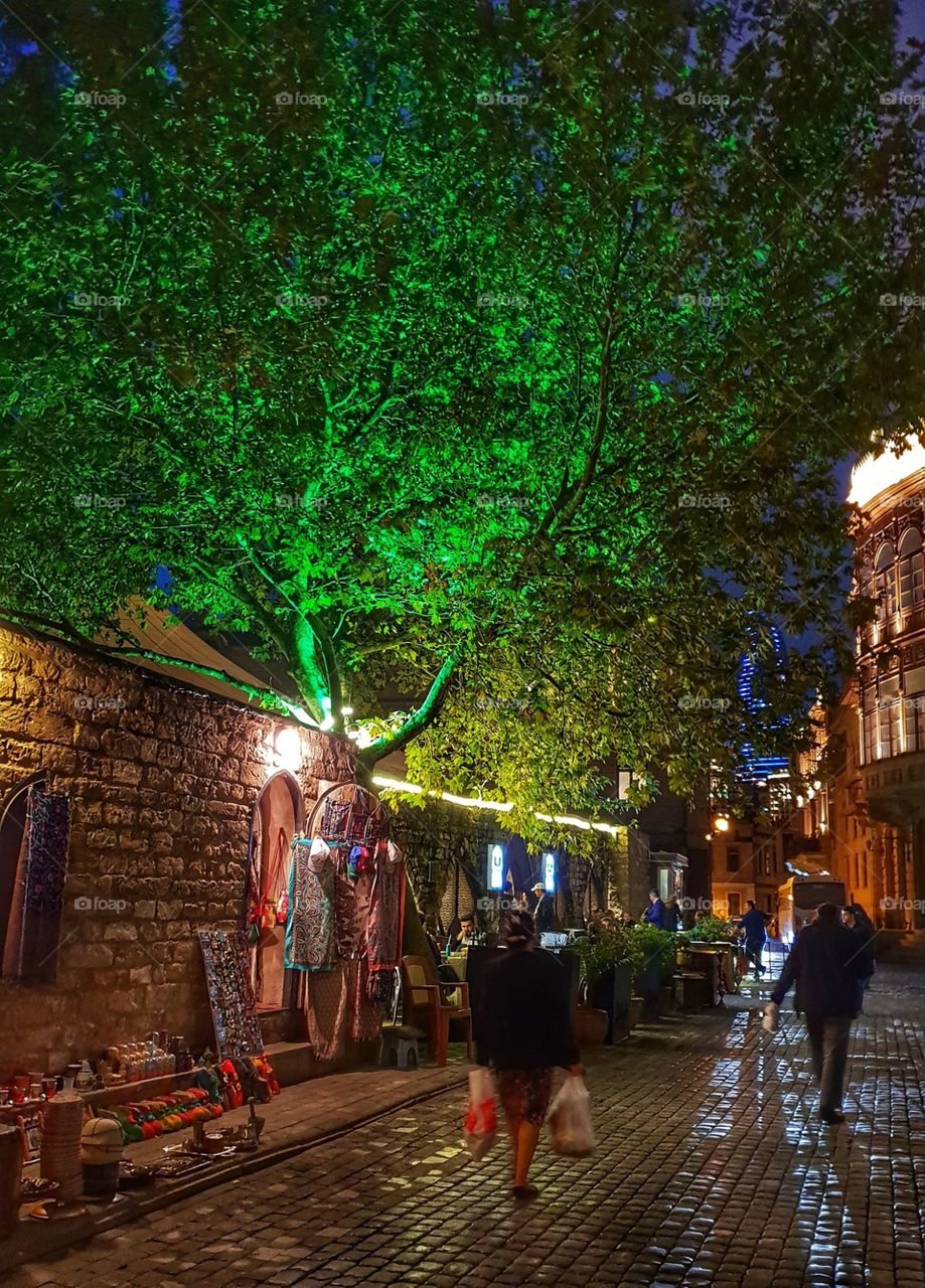 Azerbaijan, Baku nights