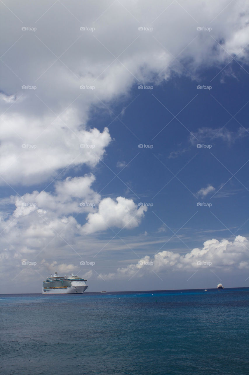 royal caribbean freedom of the seas island cayman islands by jaedelrey
