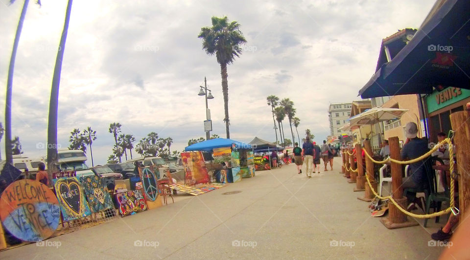 venice beach walk art finds, artsy stuff