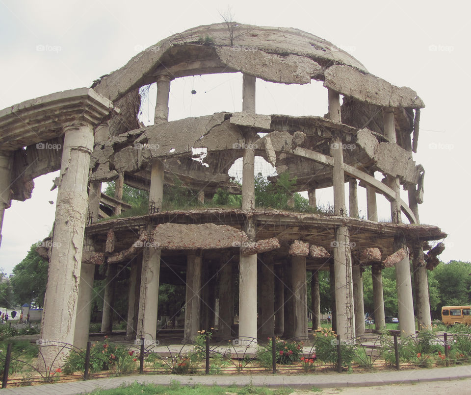 Abandoned building