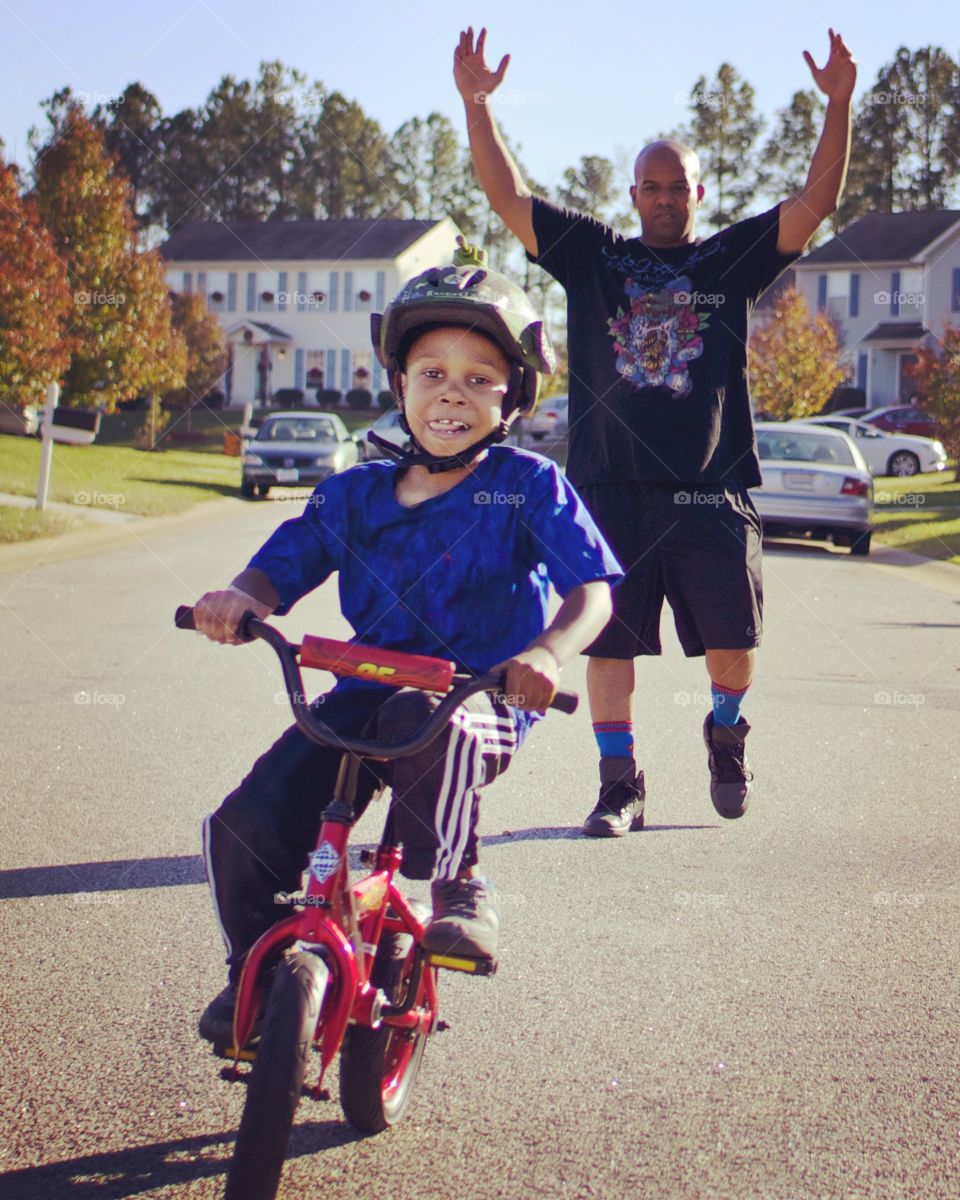 First Time Bike Ride