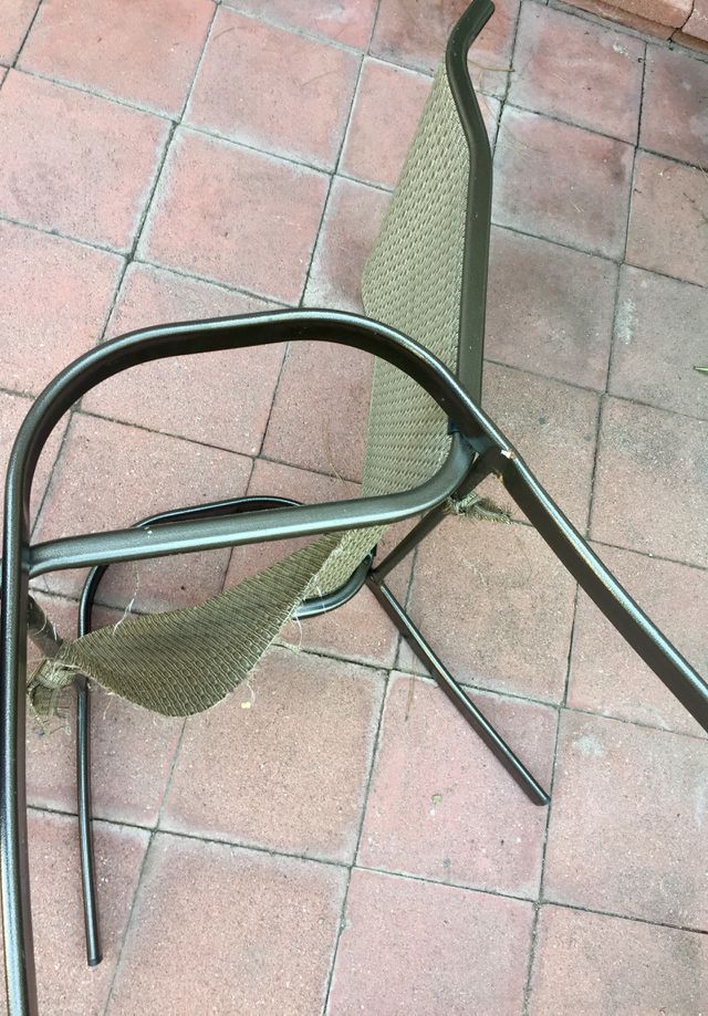 Tumbled Patio Chair